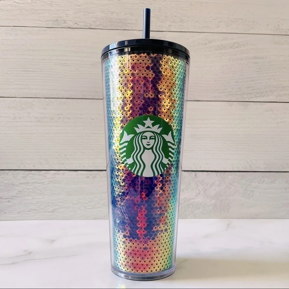 Starbucks 2020 Holiday Dark Sequin Tumbler